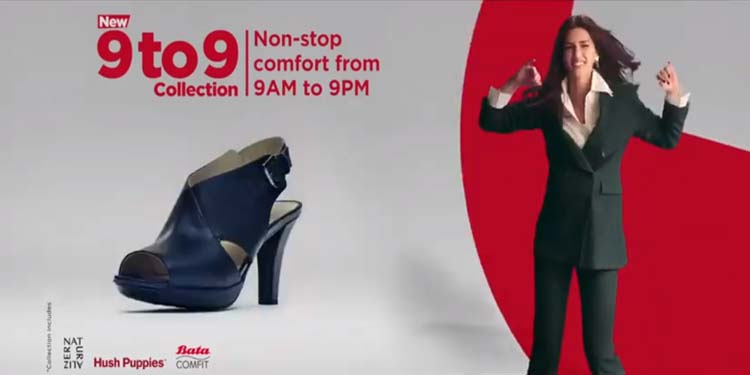 Bata launches new campaign for its 9 to 9 collection;  created by Contract India