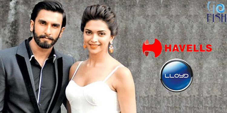 Go Fish Entertainment on-boards Deepika and Ranveer for Lloyd as its brand ambassadors