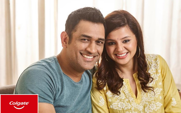 MS Dhoni with Sakshi Dhoni, shares his stories of inner strength in Colgate’s ‘Andar Se Strong’ campaign