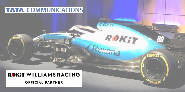 Tata Communications becomes the Official Digital Transformation Partner of ROKiT Williams Racing