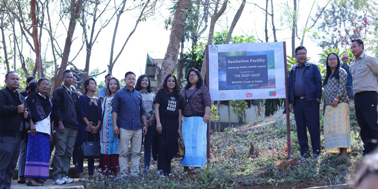 The Body Shop India and WTI Launch Health Care and Sanitation with Rewilding The Garo Spine