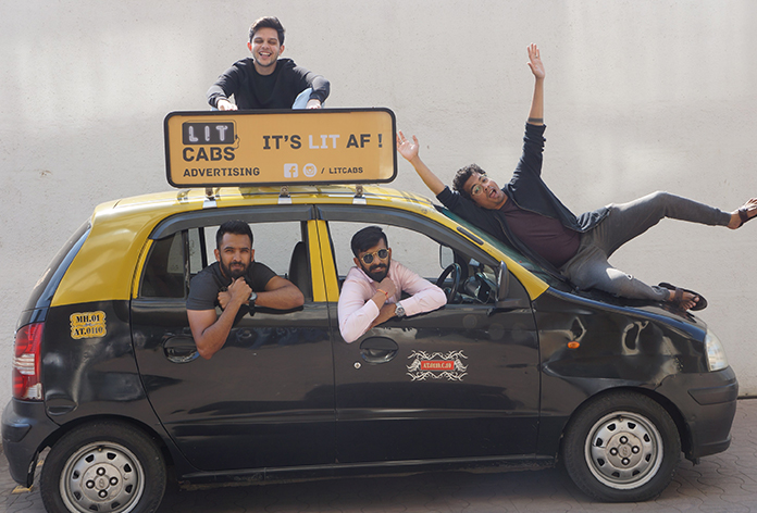 Startup Litcabs drives into OOH with the launch of their taxi top advertising platform