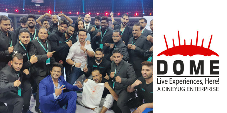 DOME@NSCI hosts an action-packed Matrix Fight Night with Tiger Shroff for MMA Fighters