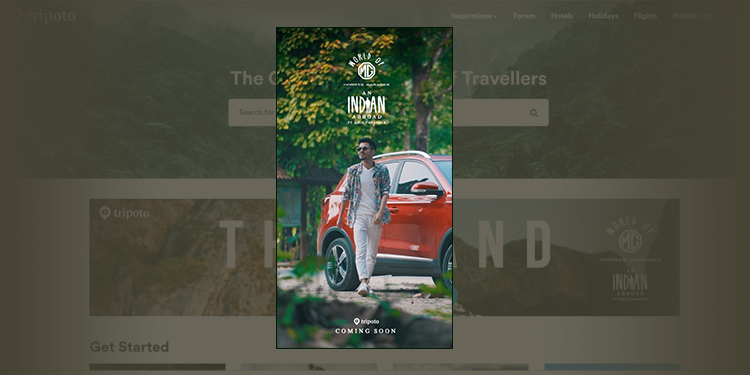 Tripoto and Morris Garages (MG) India partners for 7 Season Web Series to be shot across 7 countries