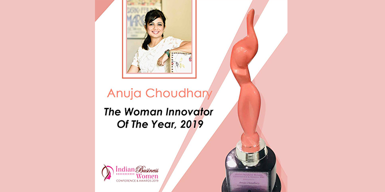 Wizspk Communication’s CEO, Founder, Anuja Choudhary bags ‘Woman Innovator of the Year’ award