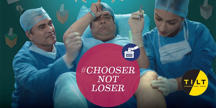 Comedy Central ropes in Tilt Brand Solutions to create their #ChooserNotLoser election campaign