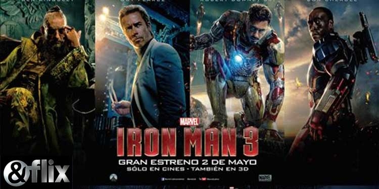 &flix to telecast the Marvel Superhero movie "Iron Man 3" on April 14th