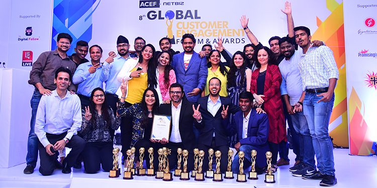 Rapport India wins the Most Admired OOH Agency of the Year title at the 8th ACEF Global Customer Engagement awards