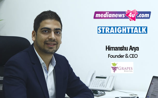 Never go for cliché and find new ways to innovate: Himashu Arya of Grapes Digital