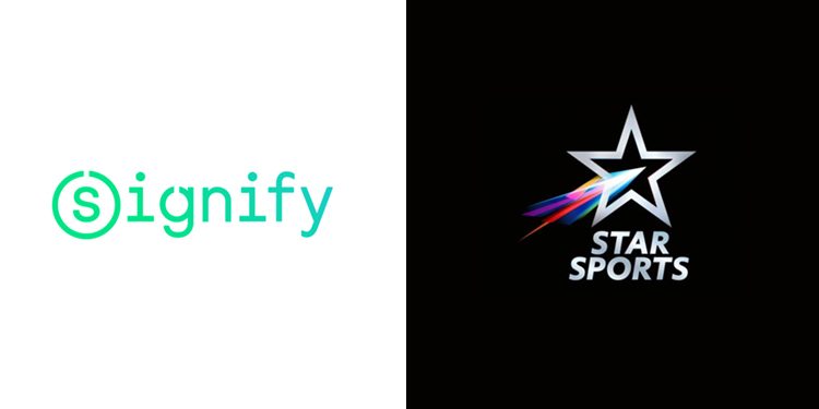 Signify partners with Star Sports as presenting sponsor for Cricket Live Segment