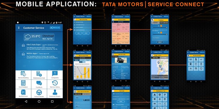 Tata Motors Strengthens digital services with its recently launched Tata Motors Service Connect app