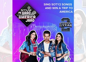 Dharma’s Student Of The Year 2 and Smule join hands to host the biggest Bollywood singing contest
