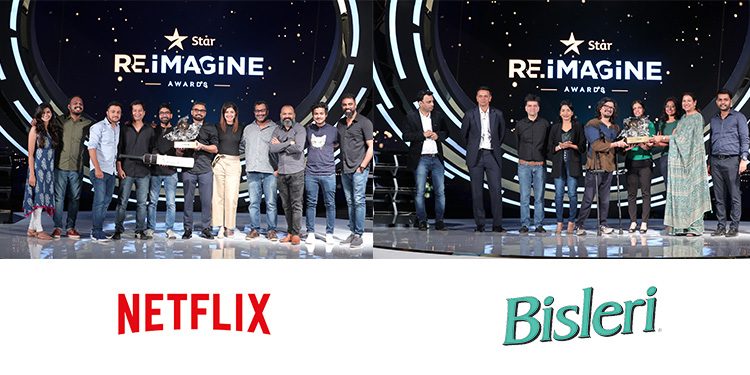 Bisleri and Netflix win at Star Re.Imagine Awards 2019