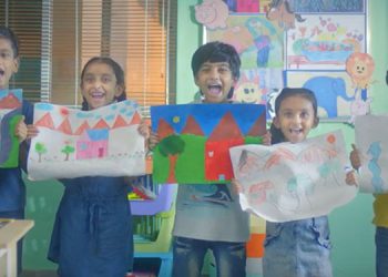 ACC Brick’s digital film inspires adults for a greener tomorrow with Kids drawing