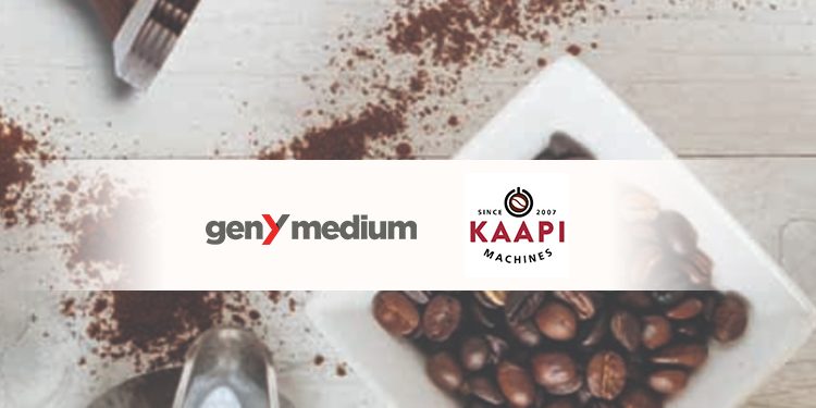 GenY Medium is now the Digital partner for Kaapi Machines