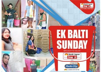 Sunday Mid-day, inext and Radio City collaborated to address water scarcity issue with #BucketSundays and #EkBaltiSunday campaigns