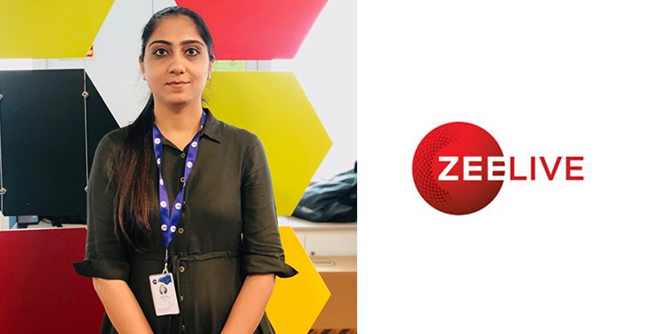 Unnati Ashar appointed as product head, ZEE LIVE