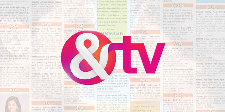 &TV promotes upcoming show ‘Jaat Na Poocho Prem Ki’ with unique print campaign; unveils Jaati-Free Matrimony Page