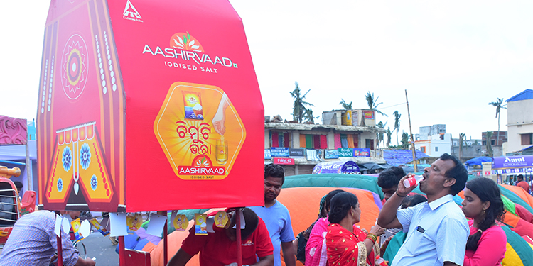 Aashirvaad Salt spearheads a special initiative to power up energy levels during Rath Yatra celebrations