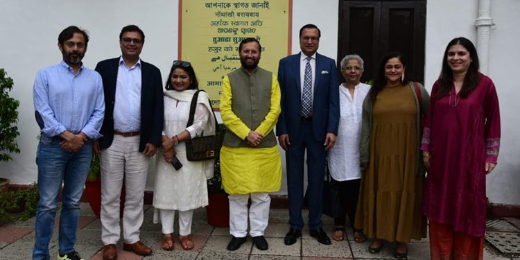 NBA Board members meet Shri Prakash Javadekar, Information & Broadcasting Minister