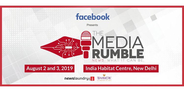 3rd edition of The Media Rumble to discuss gender, caste and community representation in newsrooms
