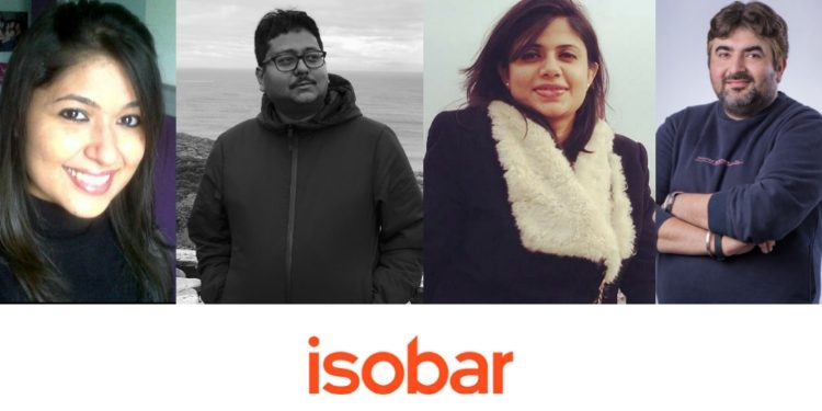 Isobar India announces key elevations and leadership changes across India