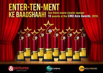 ZEE Hindi Movies Cluster wins big at the CMO Asia Awards 2019
