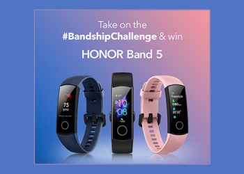 HONOR encourages healthy living with HONOR Band 5 #BandshipChallenge campaign