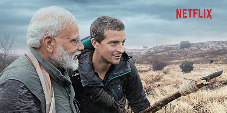 Netflix streams special episode of Man V/S Wild featuring PM Modi