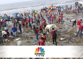 CNBC-TV18 looks for the Environmental Superheroes; Collaborates with Afroz Shah Foundation for a cleanliness drive