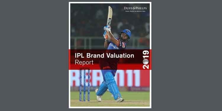 IPL Value for 2019 increases to US$6.8 billion: Duff & Phelps Report