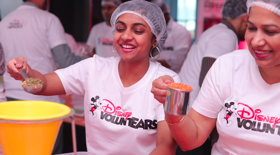 Disney and Star India take part in the largest meal packing activity 