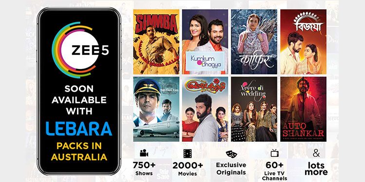 ZEE5 partners with Lebara Australia to bring the largest library of content for South Asians to its subscribers