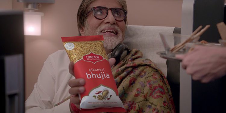 Bikaji introduces Amitabh Bachchan as brand ambassador