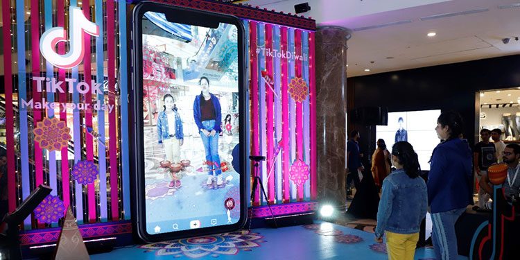 TikTok Uses Augmented Reality to Recreate its Unique User-Experience Offline