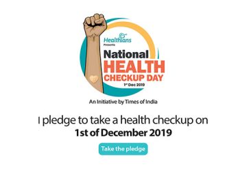 Times of India & Healthians partner to celebrate 1st December 2019 as National Health Checkup Day