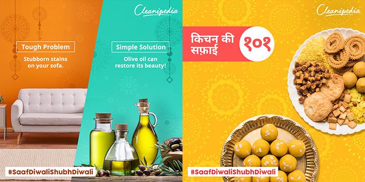 Cleanipedia launches its digital campaign for the festive season #SaafDiwaliShubhDiwali