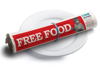 Free Press Journal changes its masthead to “Free Food” on World Food Day