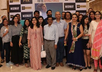 PVR Pictures organizes an exclusive screening of their upcoming movie ‘Midway’ for Soldiers