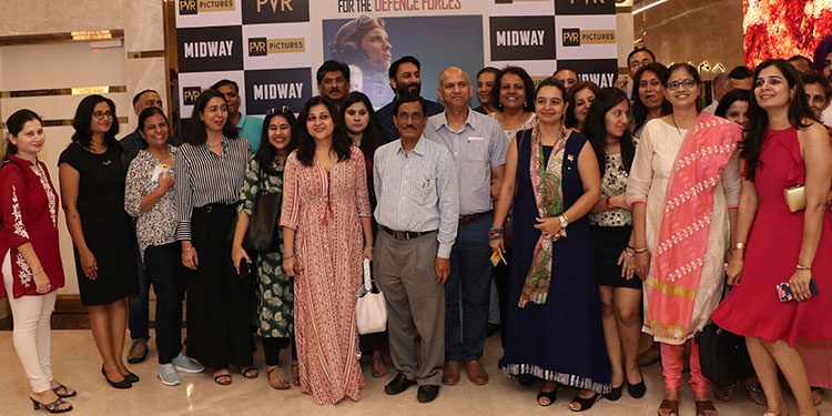 PVR Pictures organizes an exclusive screening of their upcoming movie ‘Midway’ for Soldiers