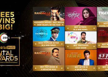 ZEE5 Wins 9 Prestigious Awards at the IWMBuzz Digital Awards