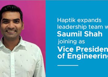 Haptik expands leadership team with Saumil Shah joining as Vice President of Engineering