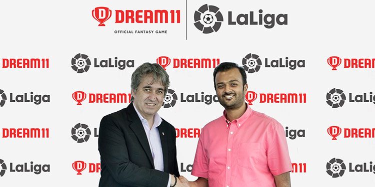 Dream11 becomes the official fantasy game partner of LaLiga in India