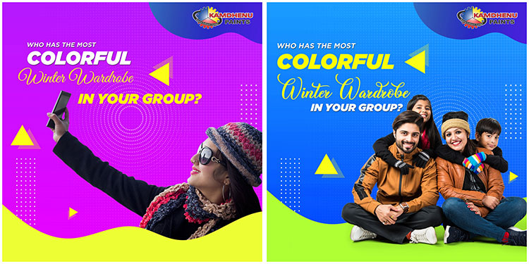 Kamdhenu Paints Launches ‘Who Has the Most Colorful Winter Wardrobe in the Group’ Contest