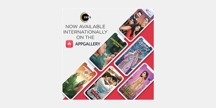 ZEE5 now available on the Huawei App Gallery in International markets