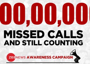 ZEE News runs Missed Call Campaign to create awareness on CAA