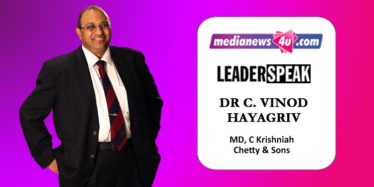 Leaderspeak with Dr C. Vinod Hayagriv on 150 years of C Krishniah Chetty Group of Jewellers