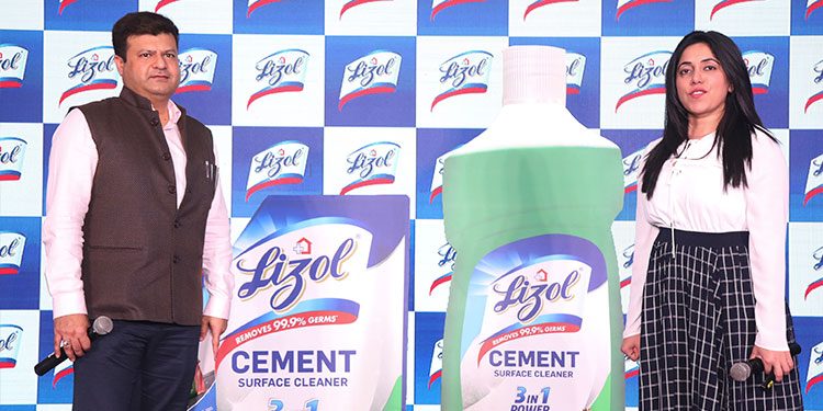 Lizol launches innovative product designed for cement surfaces; aims to reach out to 2 out of 3 homes in TN