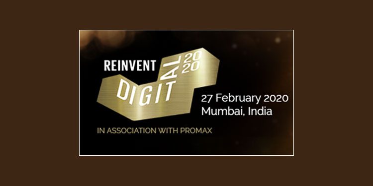 OTT & Digital Marketing Innovation Awards 'Digital Re-Invent 2020’ set to roll on 27th February in association with Promax