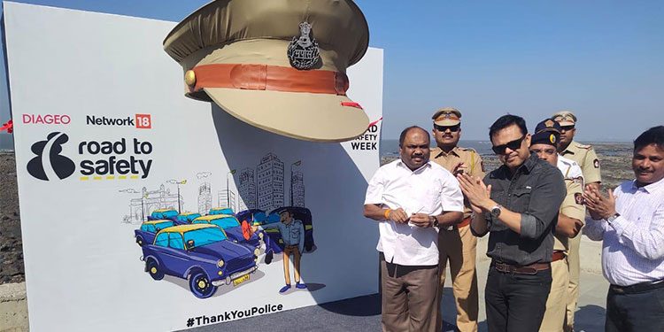 Network 18 & Diageo India Launch #Thankyoupolice campaign to acknowledge the contribution made by Mumbai Traffic Police
